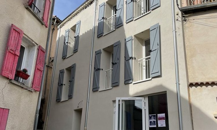 Rénovation de logements et foyer mairie de Champtercier - Atelier B.M.D.G.